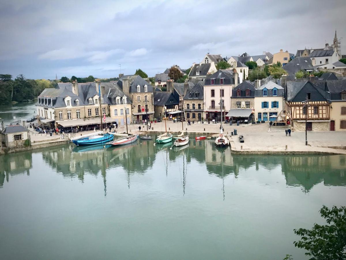 Appartement T2 Vue Sur La Riviere Avec Garage Privatif - Port De Saint-Goustan Auray Kültér fotó