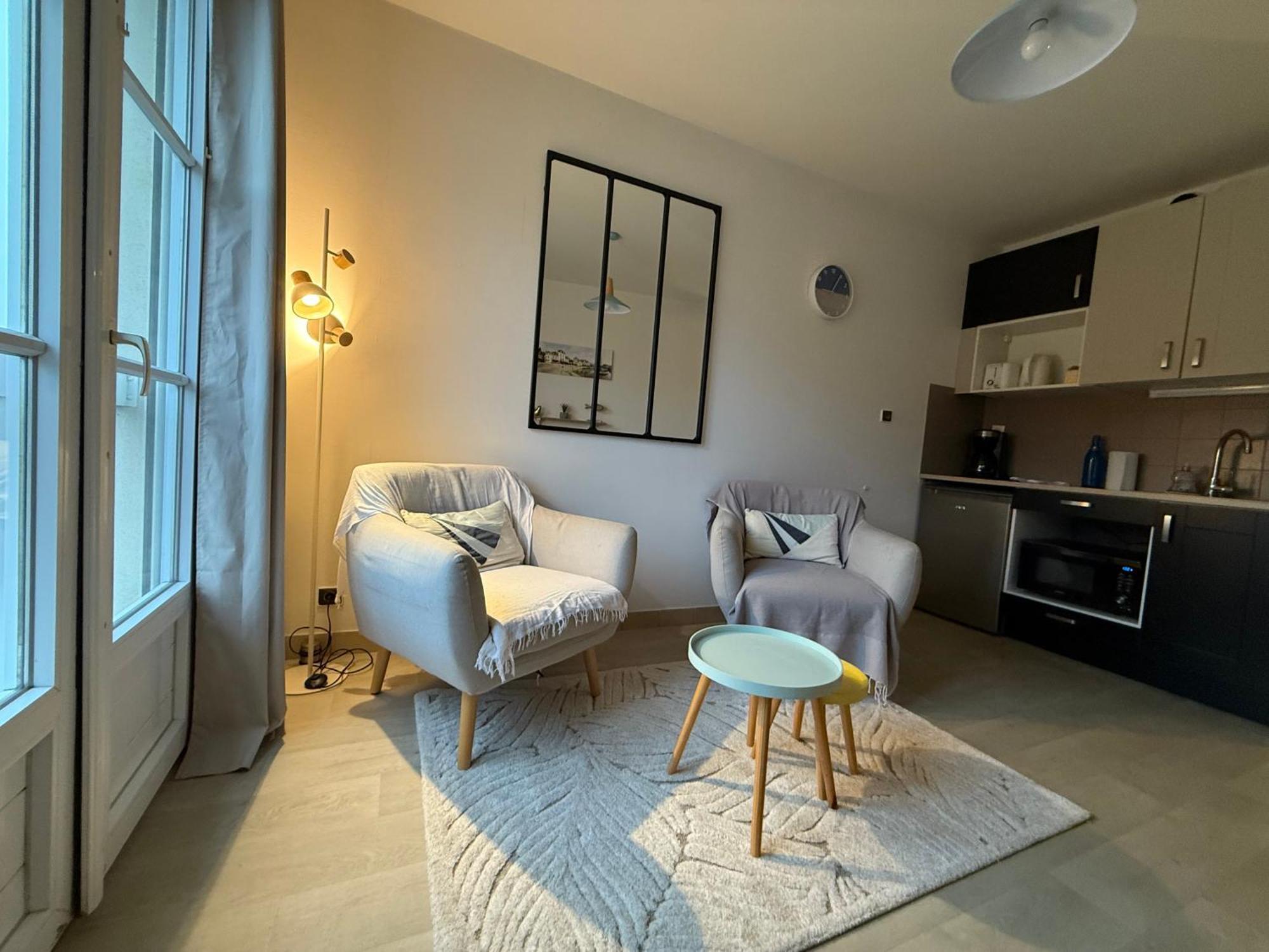 Appartement T2 Vue Sur La Riviere Avec Garage Privatif - Port De Saint-Goustan Auray Kültér fotó